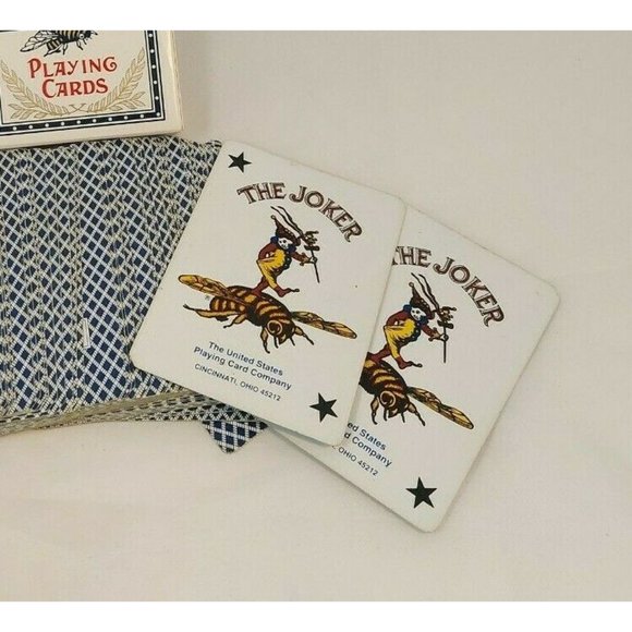 BEE-Club Special Playing Cards #92  GOLD STRIKE CASINO RESORT Blue Cambric - Picture 2 of 11